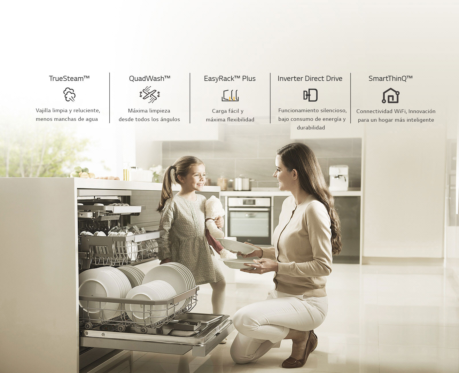 Razones para comprar una lavavajillas LG1