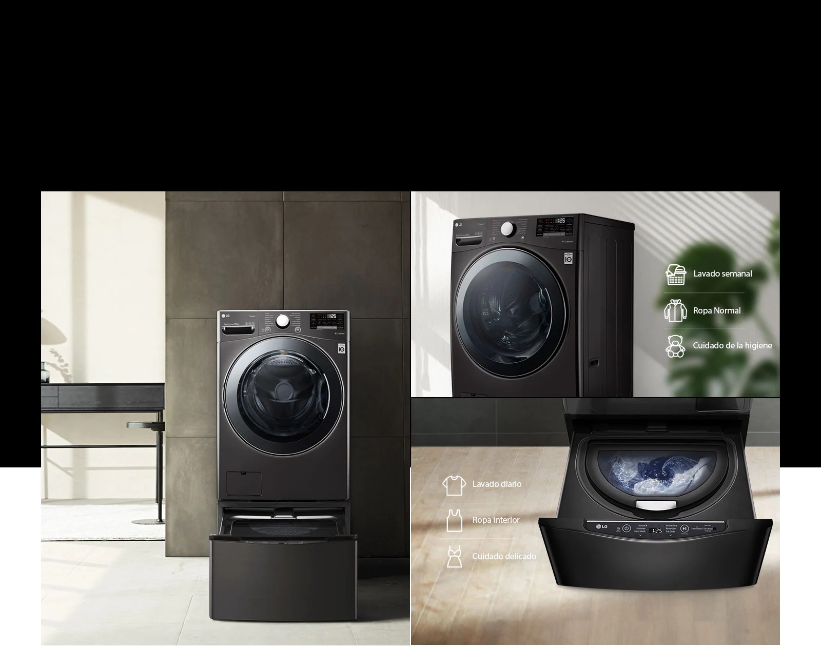 Disponible con TWINWash™ Mini