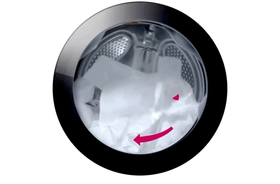 El movimiento de lavado de giro