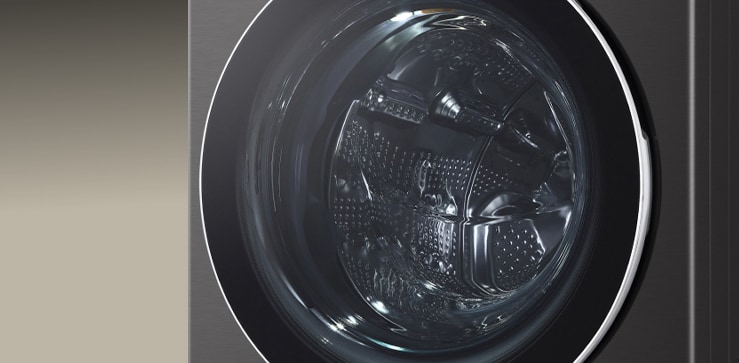 LG washing machine's tempered glass door