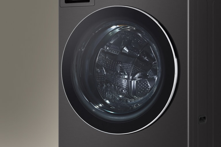LG washing machine's tempered glass door