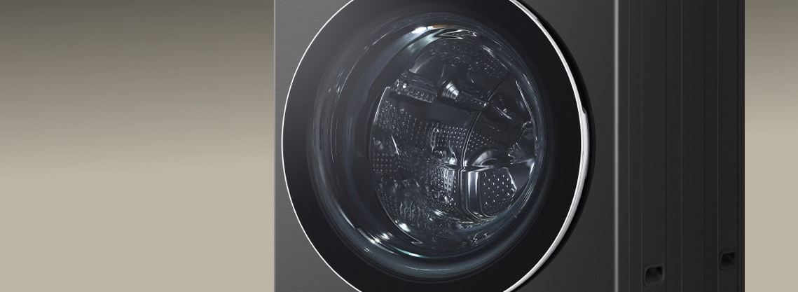 LG washing machine's tempered glass door