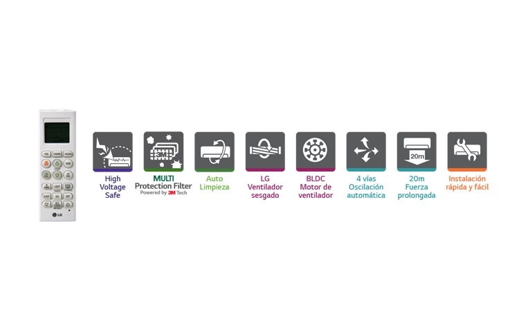 LG con Filtro Multi Protector desarrollado por 3M Tech, SP302CE, thumbnail 3