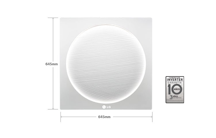LG Ahorro de energía hasta un 66%, -Artcool Stylist-VR122HG