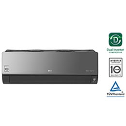 ARTCOOL, Capacidad 9.000BTU, Voltaje 220V, Motor Dual Inverter Compresor, hasta 70% de ahorro energético, SmartThinQ, Artcool2