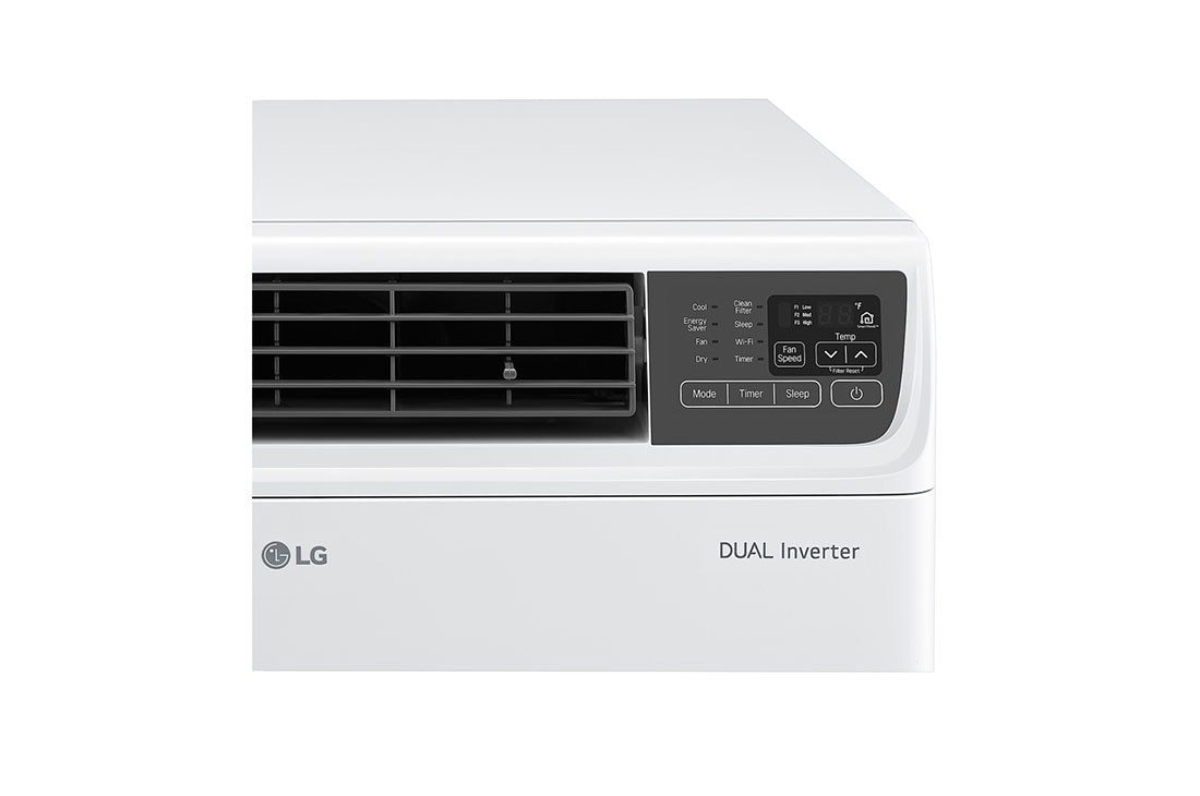 LG Aire acondicionado de ventana 18,000 BTU DUAL Inverter Smart con Wi-Fi, LW1817IVSM, thumbnail 3