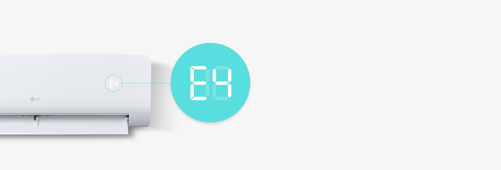 Smart LED muestra código de error 'E4'