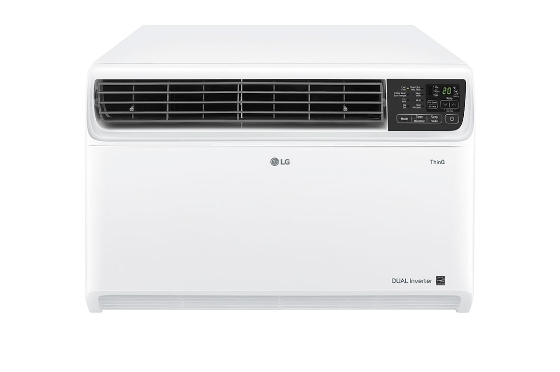 LG Aire Acondicionado de ventana DUAL Inverter Smart con Wi-Fi de 14,000 BTU, LW1522IVSM, LW1522IVSM