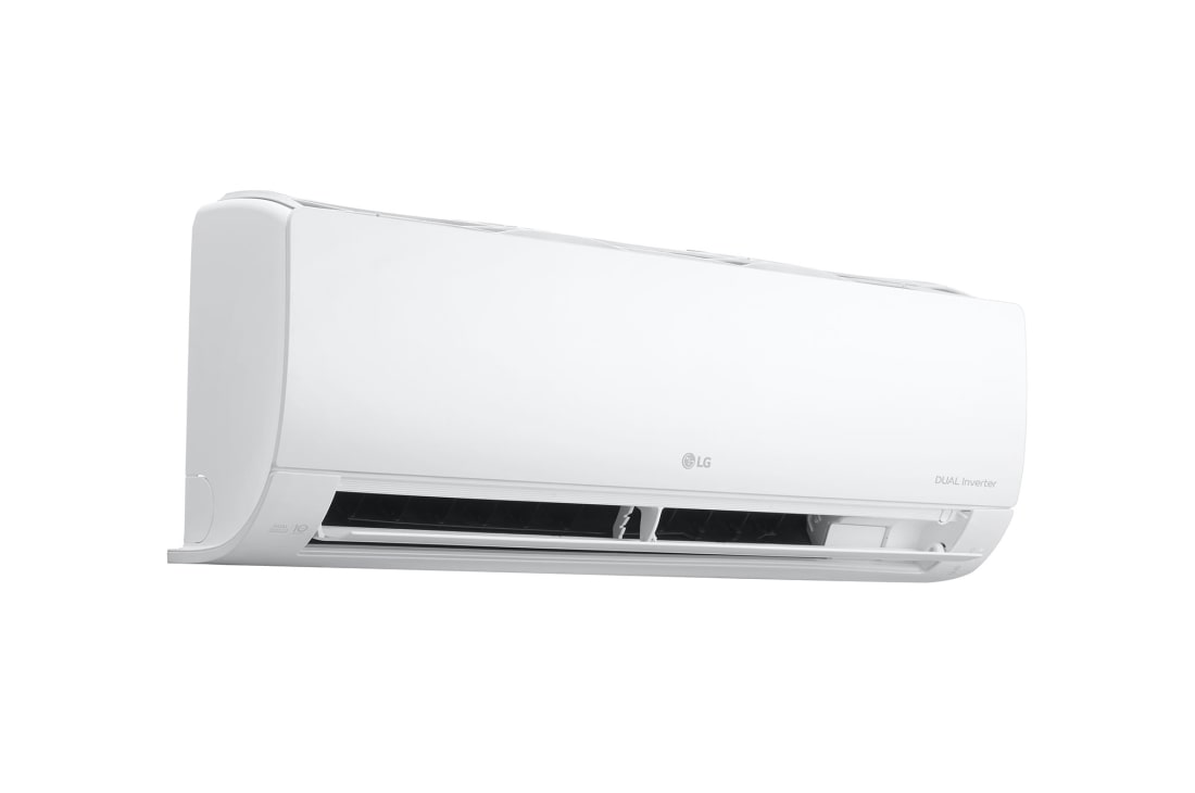 LG Aire Acondicionado LG DUALCOOL Inverter, 18,000 BTU/h, Solo Frío, 220V, Compresor Dual Inverter con 10 años de garantía, Pre Filtro, Recubrimiento Gold Fin™ en la condensadora., left side open, VX182C1, thumbnail 6
