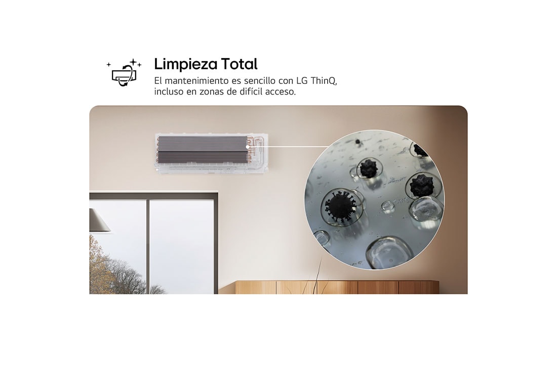 LG Aire Acondicionado DUALCOOL AI Air Fit de 12,000 BTU/h ThinQ™, Life-style4-view, VF122C31, thumbnail 6