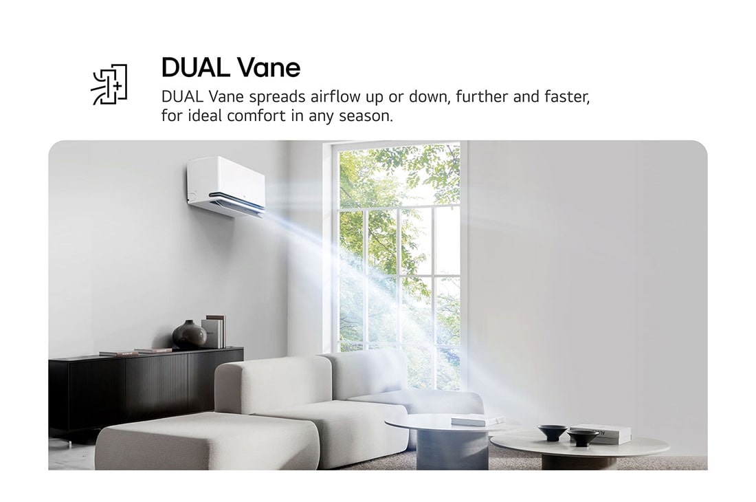 LG Aire Acondicionado DUALCOOL AI Air de 24,000 BTU/h ThinQ™, Life-style2-view, VF242C31, thumbnail 4