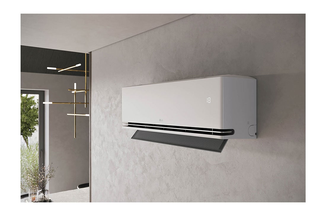 LG Aire Acondicionado DUALCOOL AI Air de 24,000 BTU/h ThinQ™, right side view, VF242C31, thumbnail 9