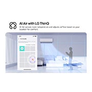 LG Aire Acondicionado DUALCOOL AI Air de 24,000 BTU/h ThinQ™, Life-style1-view, VF242C31, thumbnail 3