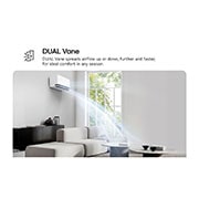 LG Aire Acondicionado DUALCOOL AI Air de 24,000 BTU/h ThinQ™, Life-style2-view, VF242C31, thumbnail 4
