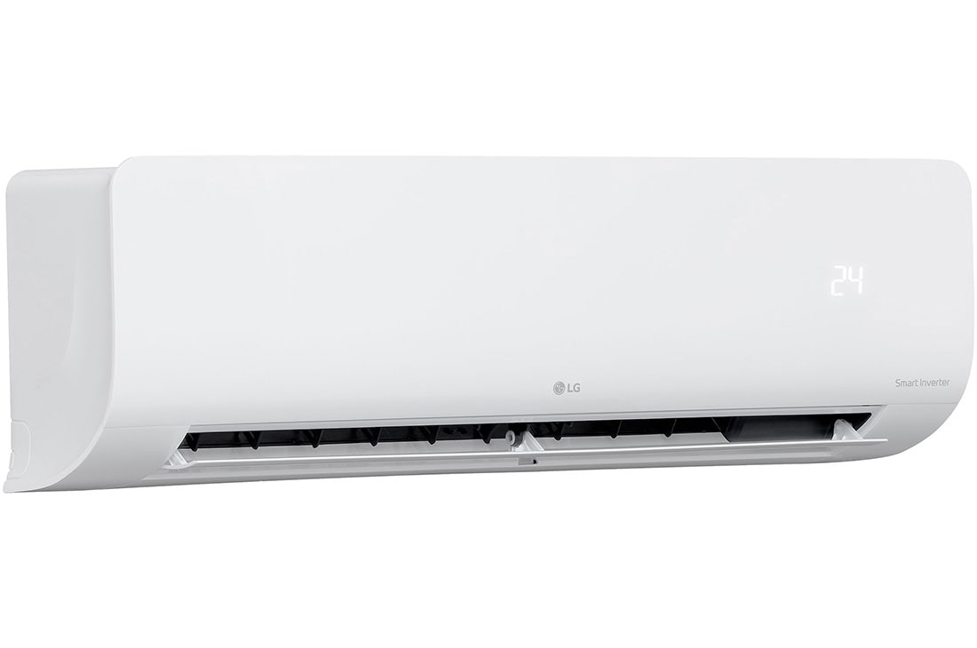 LG Aire acondicionado LG Split Inverter de 12000 BTU / 110V, left view with open, VK121C31, thumbnail 10