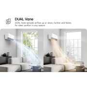 LG DUALCOOL AI Air 18,000 BTU/h ThinQ™ Air Conditioner, Life-style2-view, VK182C31, thumbnail 4