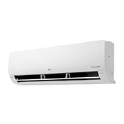 LG Aire acondicionado DUAL  Inverter  de 18,000 BTU - VM182C31, Right perspcactive view of LG DUAL Inverter air conditioner with lower vane fully open., VM182C31, thumbnail 5