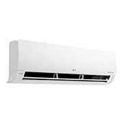 LG Aire acondicionado DUAL  Inverter  de 18,000 BTU - VM182C31, Left perspcactive view of LG DUAL Inverter air conditioner with lower vane fully open., VM182C31, thumbnail 9