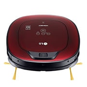 LG Robot Aspiradora Hombot con Motor Smart Inverter, Color Ruby Red, VR6480RR, thumbnail 4