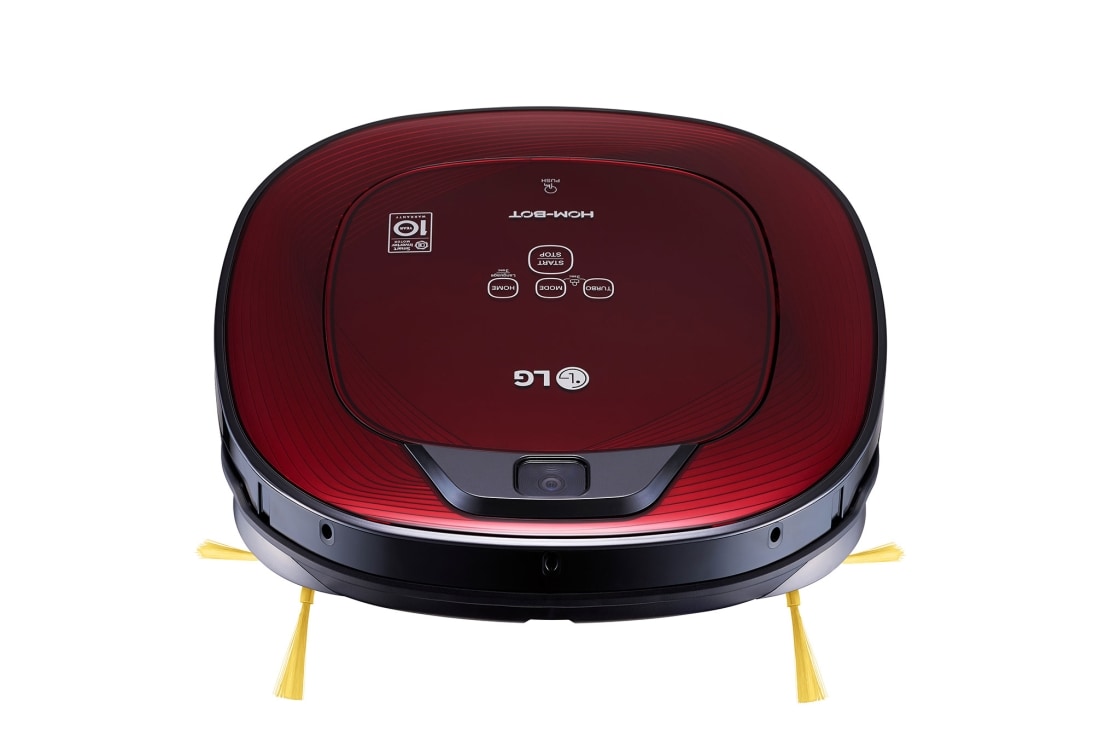 LG Robot Aspiradora Hombot con Motor Smart Inverter, Color Ruby Red, VR6480RR, thumbnail 7