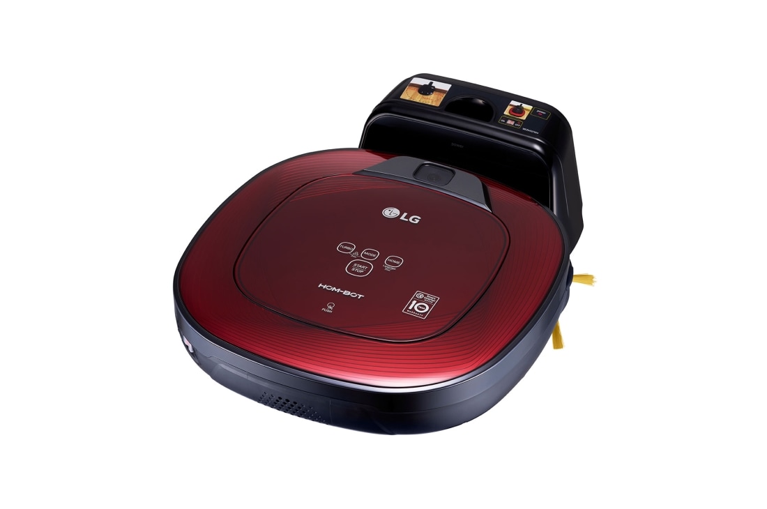 LG Robot Aspiradora Hombot con Motor Smart Inverter, Color Ruby Red, VR6480RR, thumbnail 12