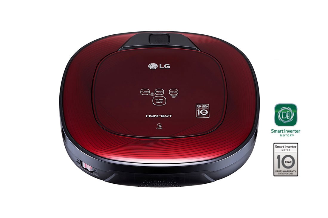 LG VR6480RR Robot Aspiradora Hombot con Motor Smart Inverter