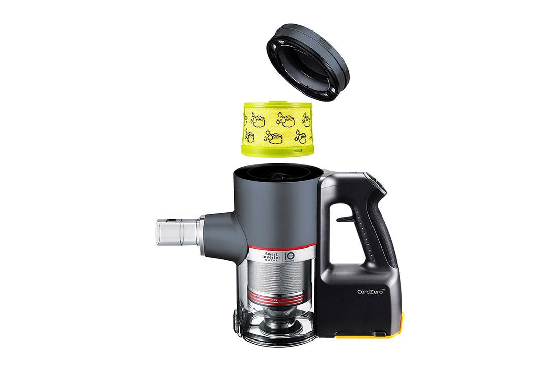 LG CordZero™ A9 Ultimate Aspiradora de Mano - Gris Hierro , A907GMS, thumbnail 9