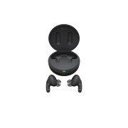 LG Auriculares True Wireless Bluetooth 5.2 con cancelación de ruido y autolimpieza, La base está abierta en un ángulo lateral de 15 grados y ambos lados de los auriculares se colocan frente a ella., TONE-FP8, thumbnail 14