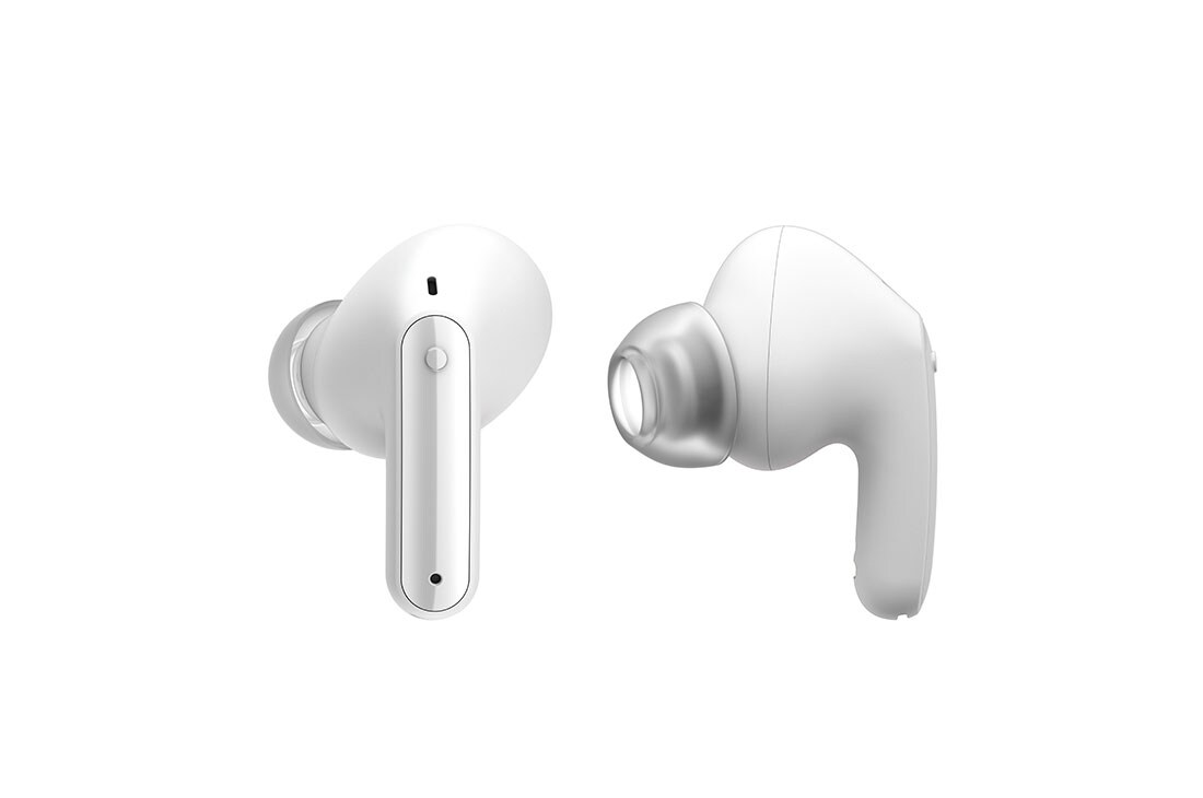 LG Auriculares True Wireless Bluetooth 5.2 con cancelación de ruido y conversor inalámbrico, Auriculares LG TONE Free un frente a otro , TONE-FP9W, thumbnail 9