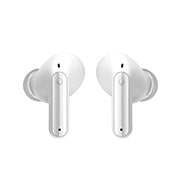 LG Auriculares True Wireless Bluetooth 5.2 con cancelación de ruido y conversor inalámbrico, Vista trasera de dos auriculares LG TONE Free, el uno junto al otro , TONE-FP9W, thumbnail 4