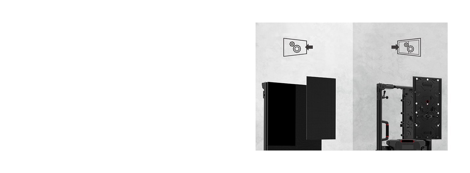 Capacidad de mantenimiento frontal o trasero