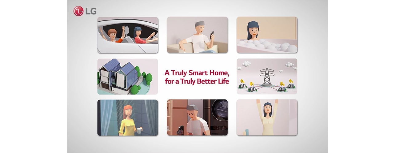 Many people enjoying their lives through ThinQ Home.