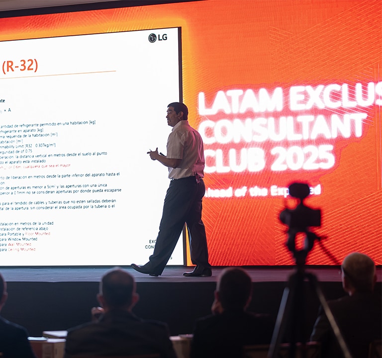 Ingeniero José Barsallo LG México, soluciones climatización hoteleras.