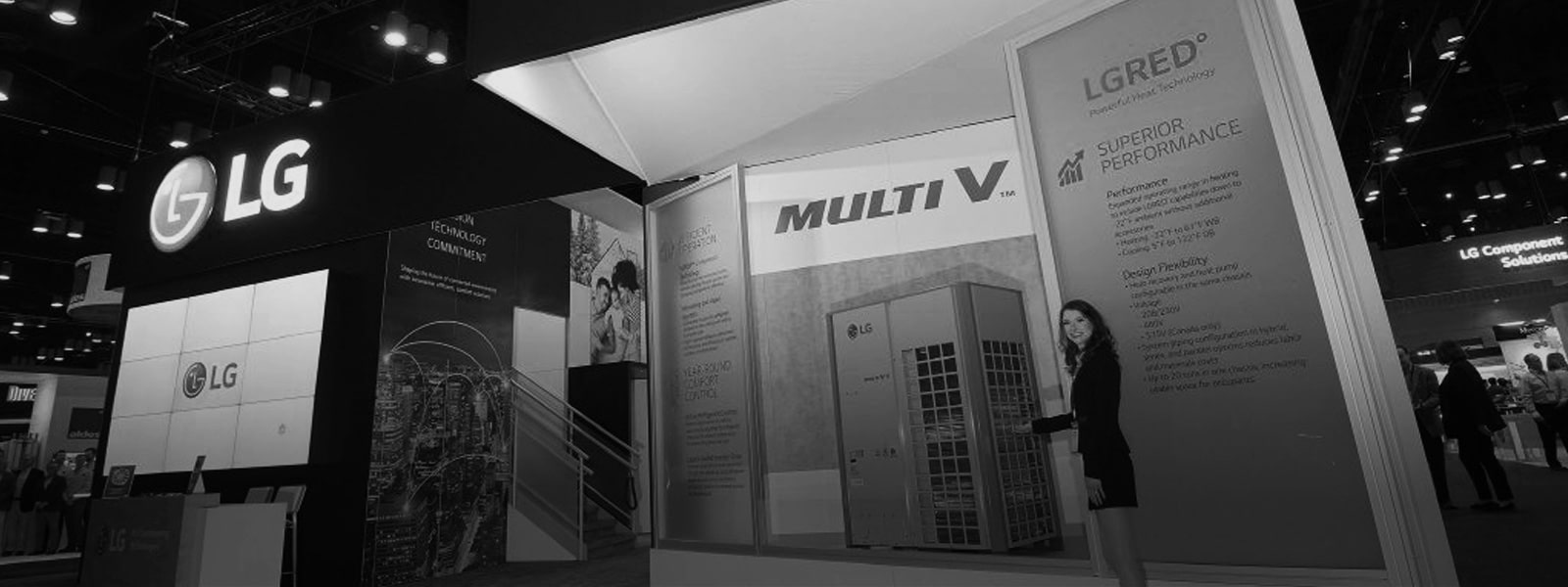 LG sorprende a los visitantes en la AHR 20201