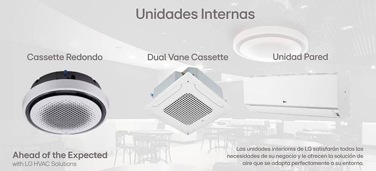 Unidades Rooftop (Paquete): Ideales para grandes espacios y fácil instalación en techos.