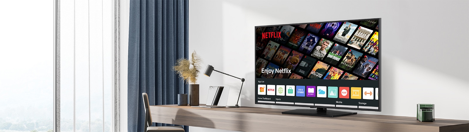 Un televisor presenta SoftAP, que es una función WiFi "virtual", a otros dispositivos.