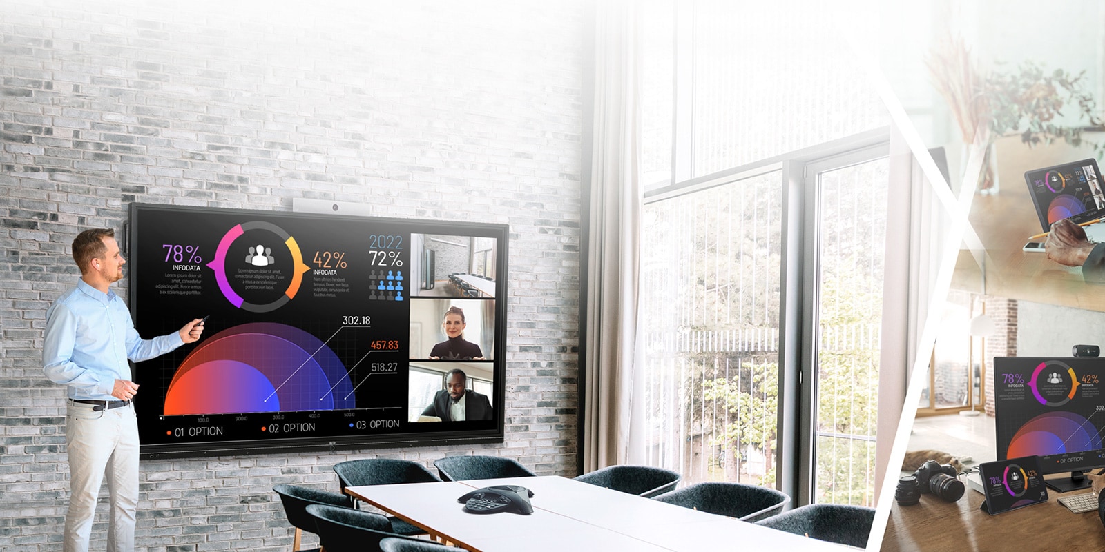 LG LED Display Luxury Home