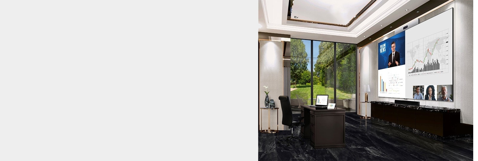 LG LED Display Home Office