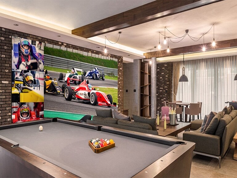 LG LED Display Leisure Room