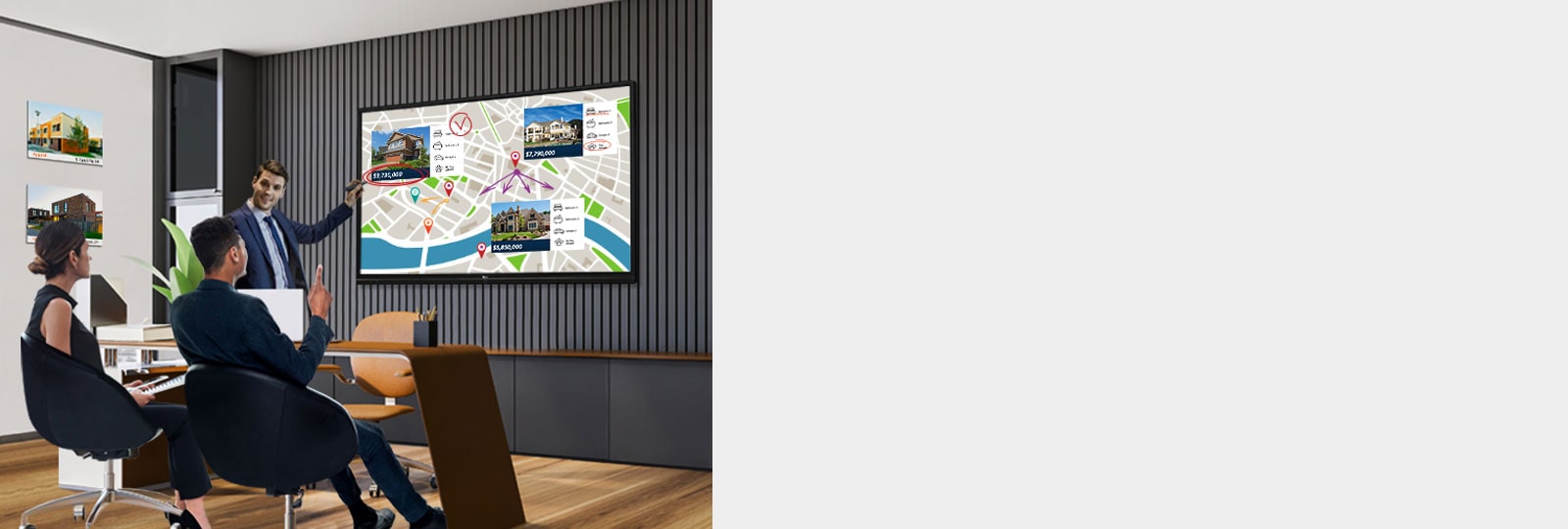 LG LED Display Home Spa