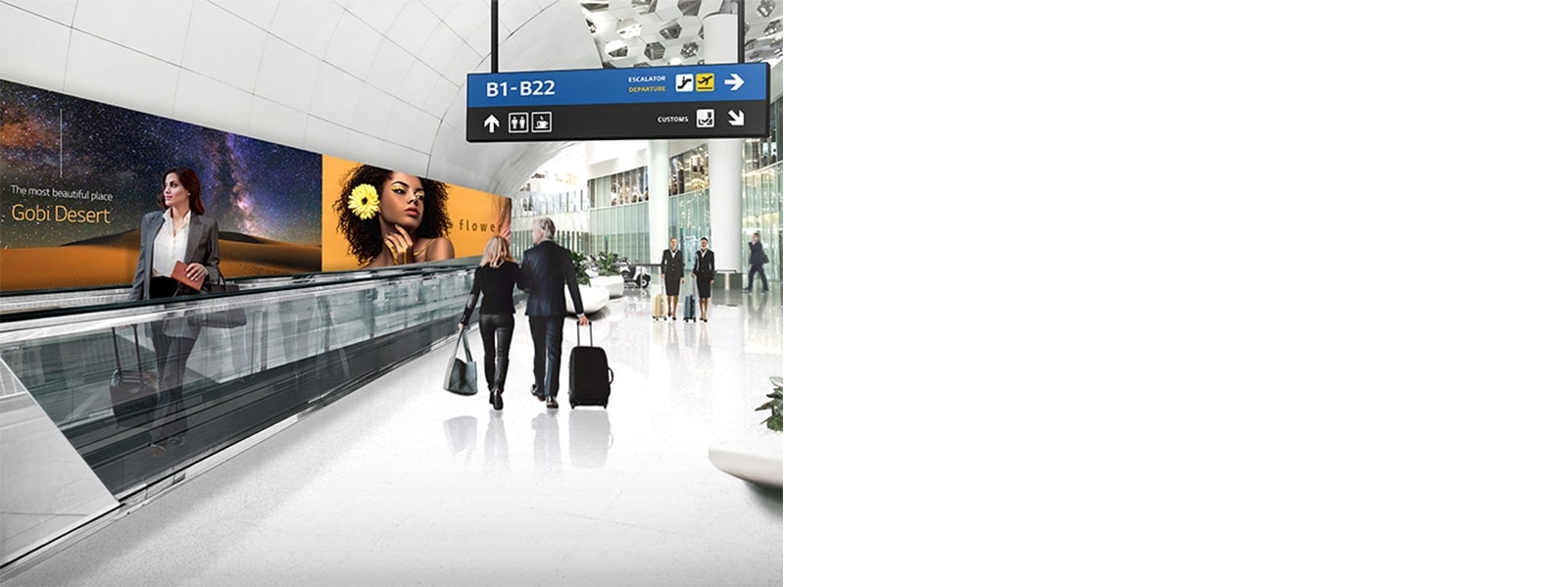 Área de paso de tráfico alto