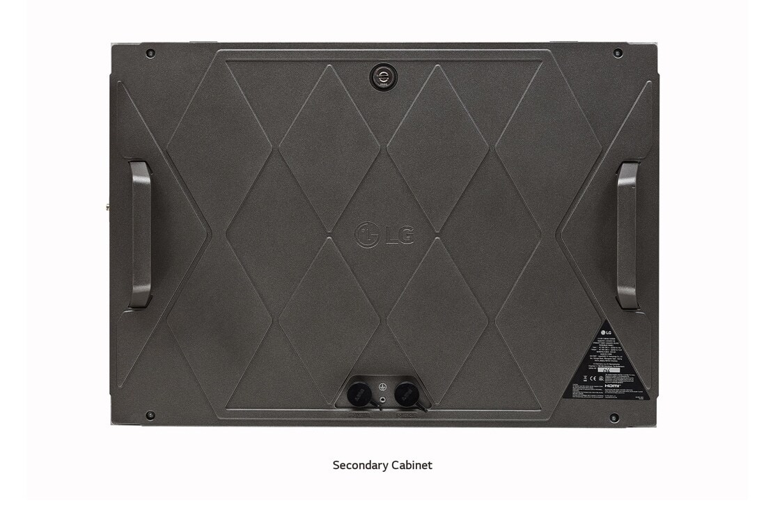 LG LED Cinema, rear view of secondary cabinet, LDAA025-MD, thumbnail 10
