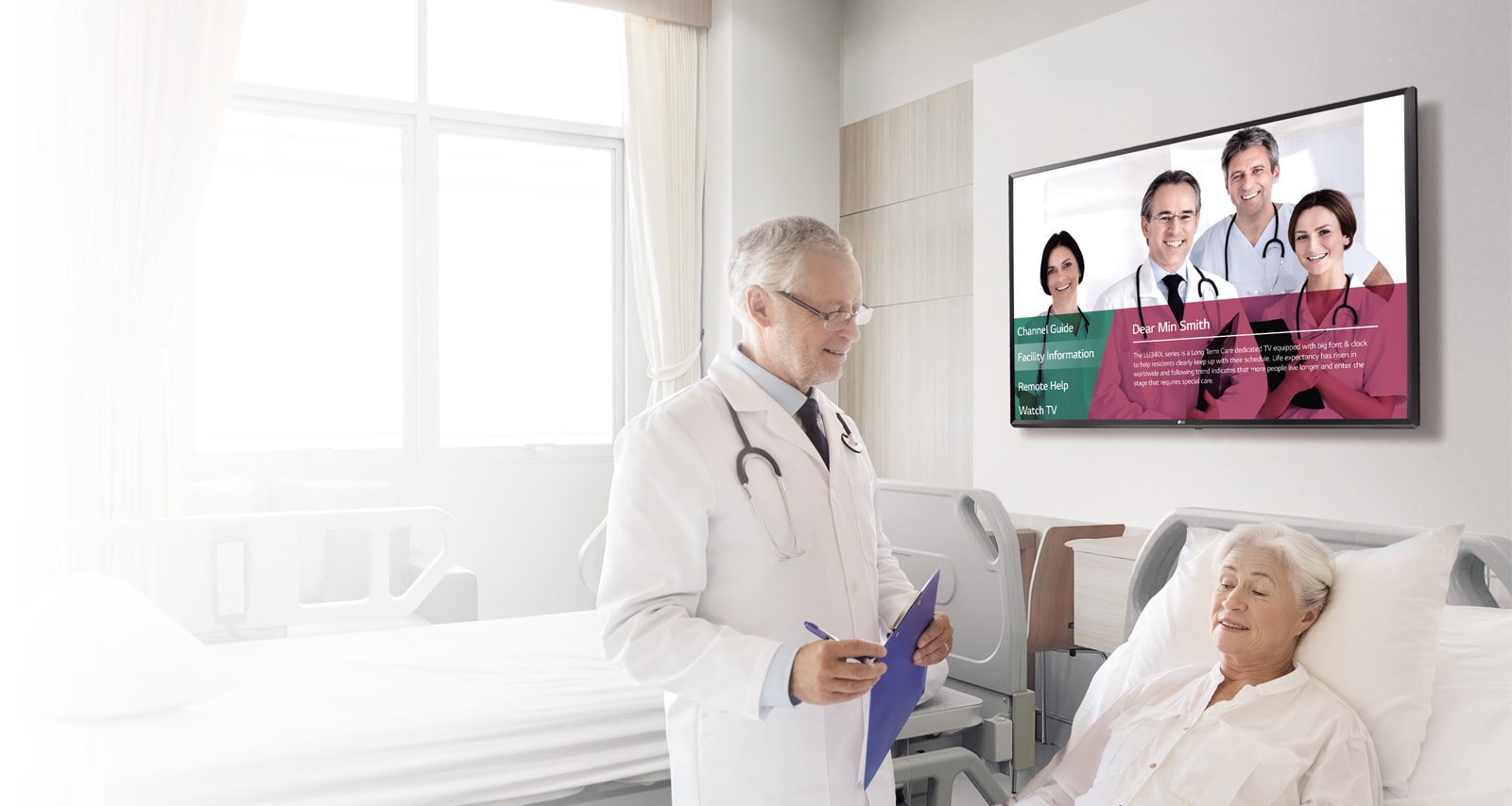 TV para Hospitales Listados por UL1