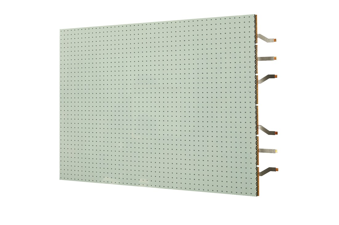 LG Lámina LED transparente, Vista trasera de -15 grados, LAT140, thumbnail 3