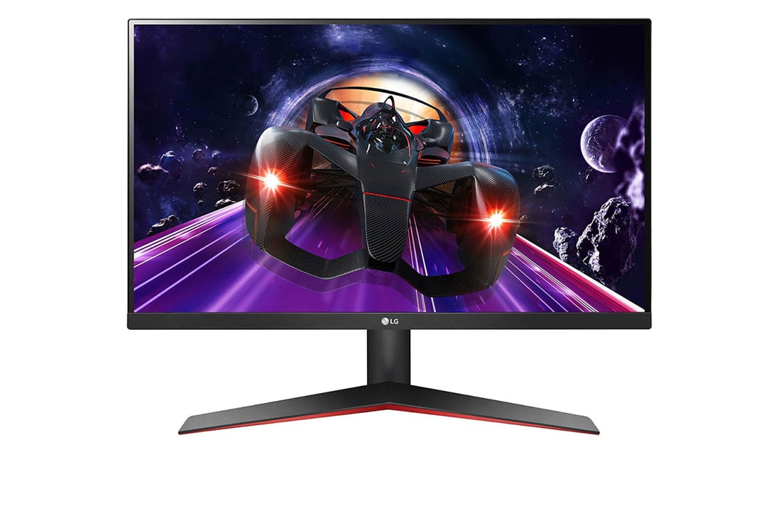 LG Pantalla Full HD IPS de 23.8'' con AMD FreeSync™, vista frontal, 24MP60G-B
