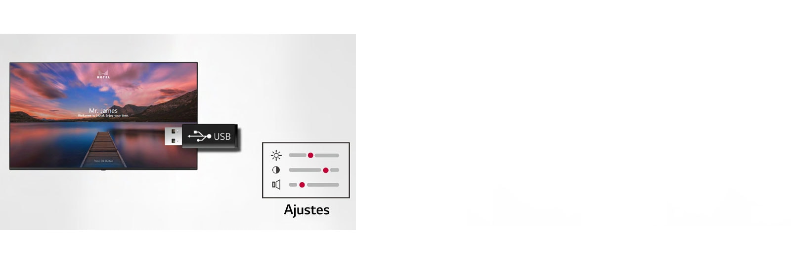 Escuchar música por los altavoces del televisor conectándolo con un teléfono móvil a través de Bluetooth.