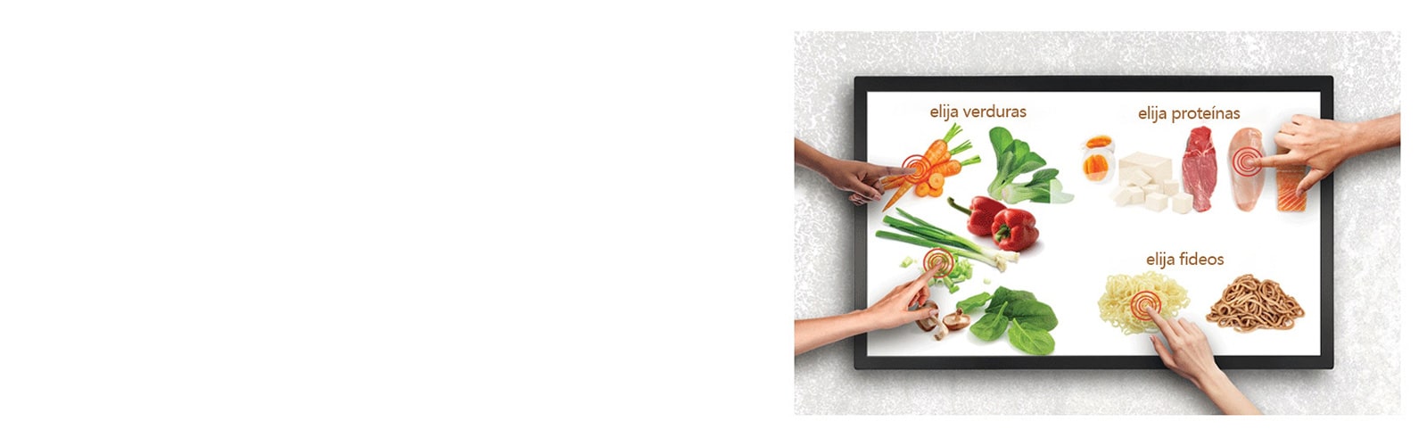 Multitáctil sin zonas muertas