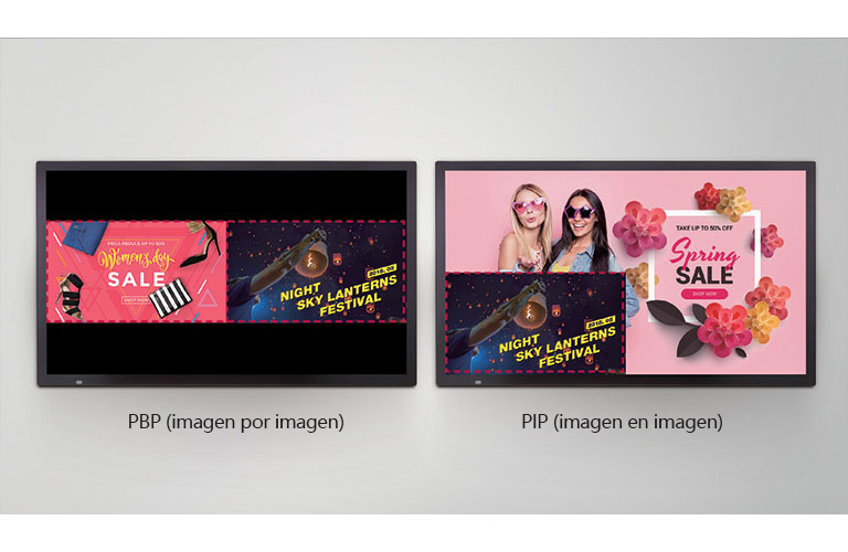 Modo de pantalla múltiple