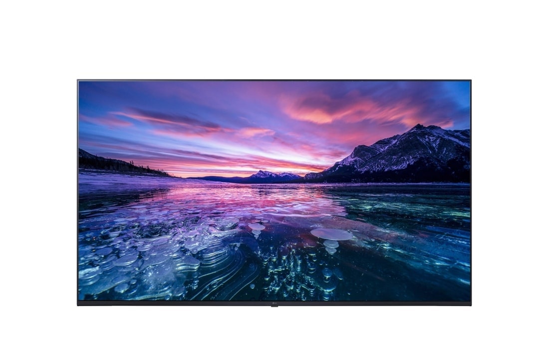 LG 4K UHD Hospitality TV con Pro:Centric Direct, Front view with infill image, 75UR760H9UD