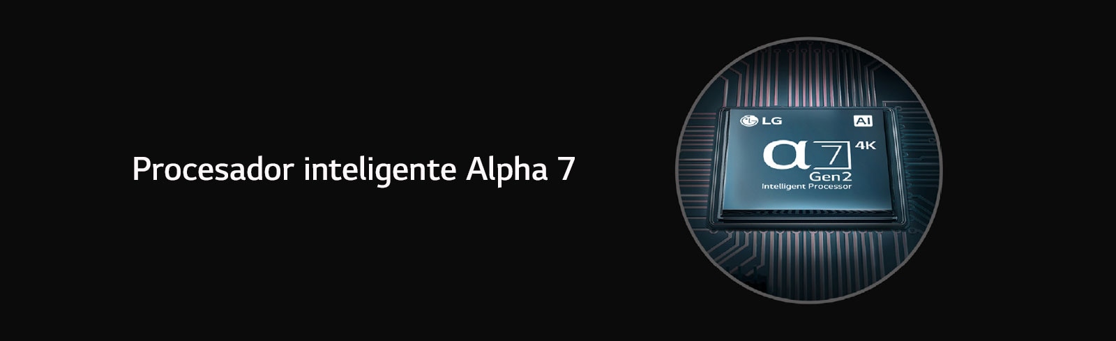 La serie LSAC está equipada con el Procesador inteligente Alpha 7